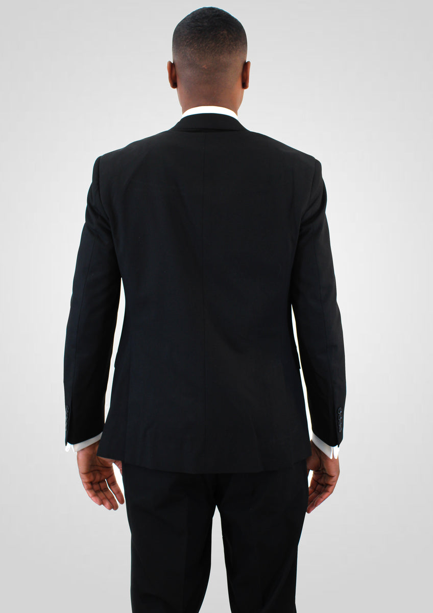 PORTABELLA,SOLID2BVDRESSY SUITS1VSTCBLACK Portabella