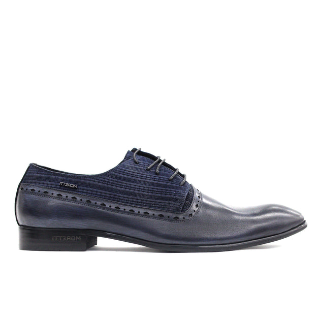 Exclusive Formal Dress Shoe Dark Navy 7021 main image 0